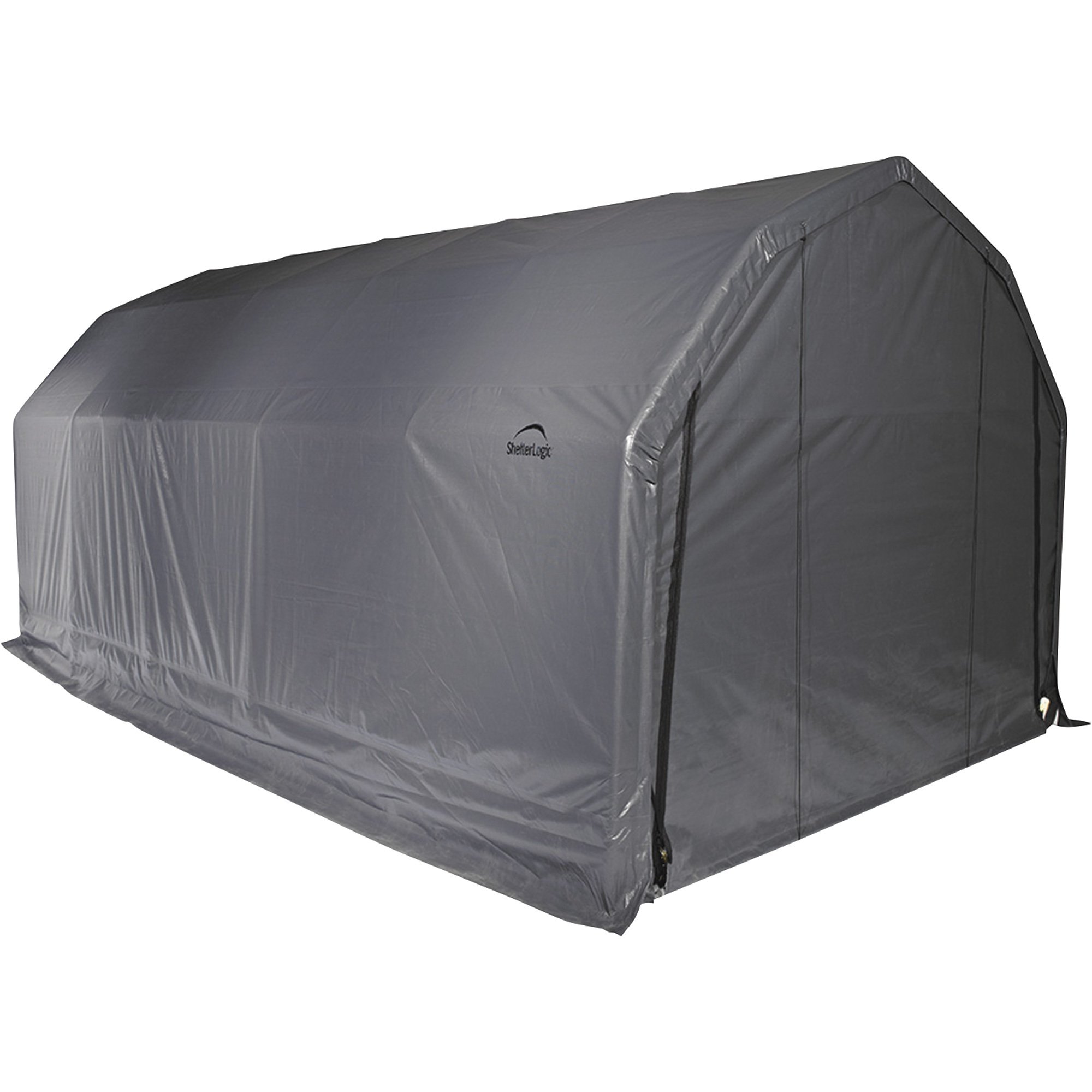 ShelterLogic 12Ft.W Homestead Barn Style Garage — 20ft.L x 12ft.W x 9ft.H, 2in. Frame
